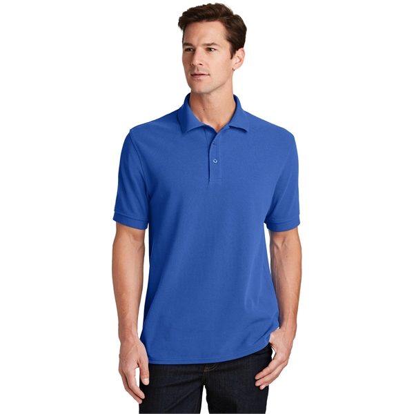 Port & Co Combed Ring Spun Pique Polo. - Port & Co Combed Ring Spun Pique Polo. - Image 21 of 30