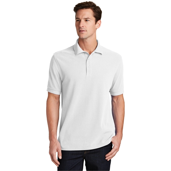 Port & Co Combed Ring Spun Pique Polo. - Port & Co Combed Ring Spun Pique Polo. - Image 26 of 30