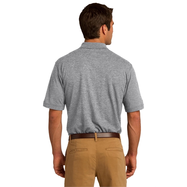 Port & Company Core Blend Jersey Knit Pocket Polo. - Port & Company Core Blend Jersey Knit Pocket Polo. - Image 6 of 48