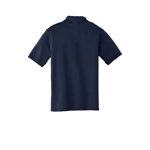 Port & Company Youth Core Blend Jersey Knit Polo. - Port & Company Youth Core Blend Jersey Knit Polo. - Image 29 of 56
