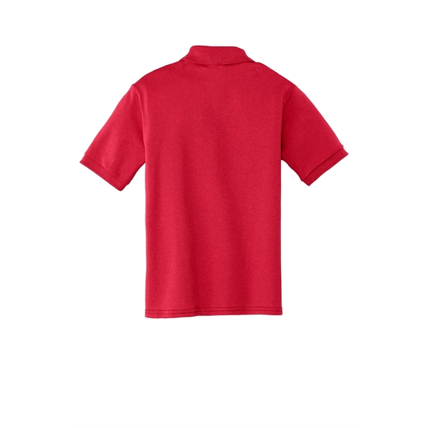 Port & Company Youth Core Blend Jersey Knit Polo. - Port & Company Youth Core Blend Jersey Knit Polo. - Image 34 of 56