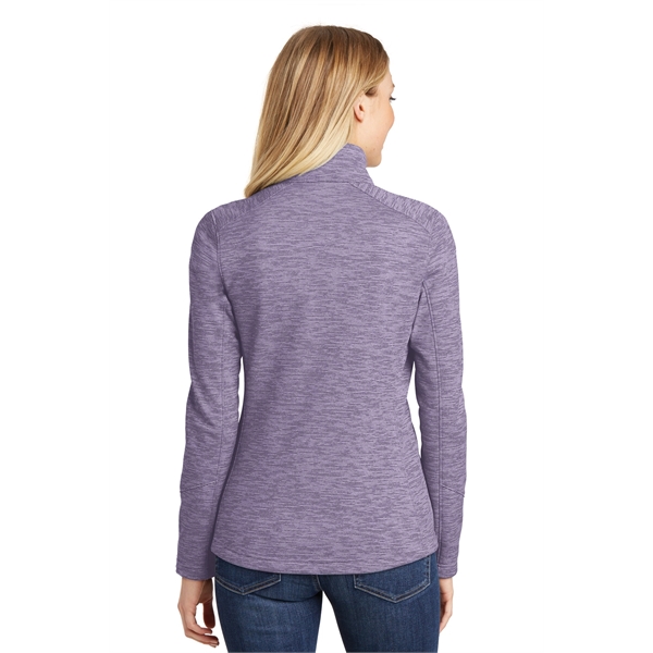 Port Authority Women's Digi Stripe Fleece Jacket. - Port Authority Women's Digi Stripe Fleece Jacket. - Image 22 of 25