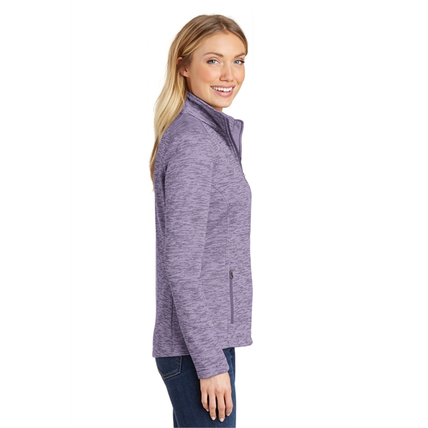 Port Authority Women's Digi Stripe Fleece Jacket. - Port Authority Women's Digi Stripe Fleece Jacket. - Image 23 of 25