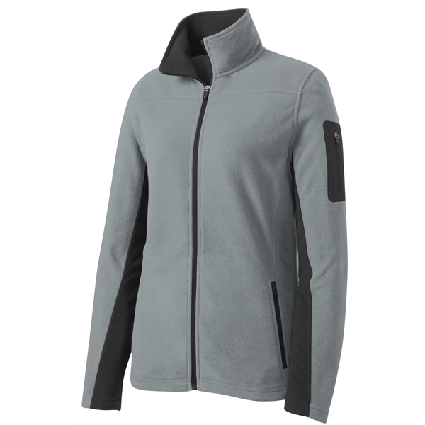 Port Authority Women's Summit Fleece Full-Zip Jacket. - Port Authority Women's Summit Fleece Full-Zip Jacket. - Image 9 of 27