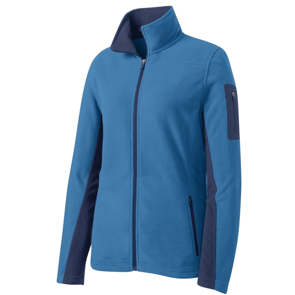 Port Authority Women's Summit Fleece Full-Zip Jacket. - Port Authority Women's Summit Fleece Full-Zip Jacket. - Image 14 of 27