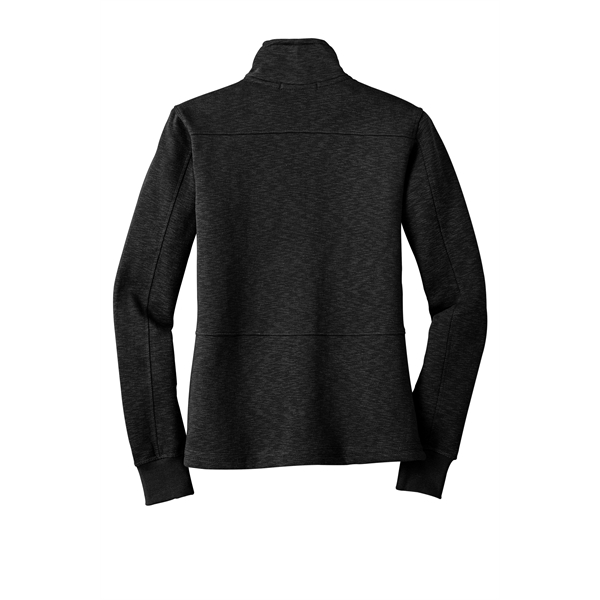 Port Authority Women's Slub Fleece Full-Zip Jacket. - Port Authority Women's Slub Fleece Full-Zip Jacket. - Image 4 of 14