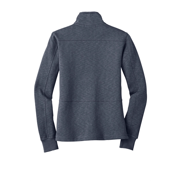 Port Authority Women's Slub Fleece Full-Zip Jacket. - Port Authority Women's Slub Fleece Full-Zip Jacket. - Image 14 of 14