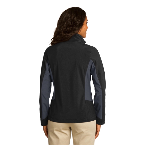 Port Authority Women's Core Colorblock Soft Shell Jacket. - Port Authority Women's Core Colorblock Soft Shell Jacket. - Image 2 of 28