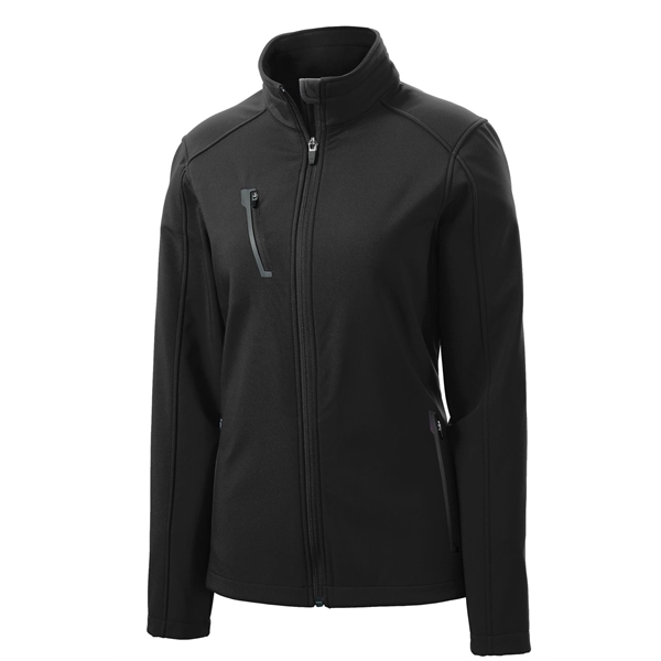 Port Authority Women's Welded Soft Shell Jacket. - Port Authority Women's Welded Soft Shell Jacket. - Image 8 of 48