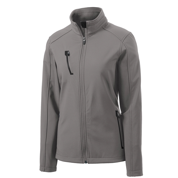 Port Authority Women's Welded Soft Shell Jacket. - Port Authority Women's Welded Soft Shell Jacket. - Image 23 of 48