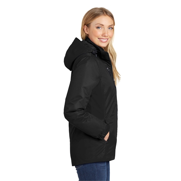 Port Authority Women's Vortex Waterproof 3-in-1 Jacket. - Port Authority Women's Vortex Waterproof 3-in-1 Jacket. - Image 2 of 20