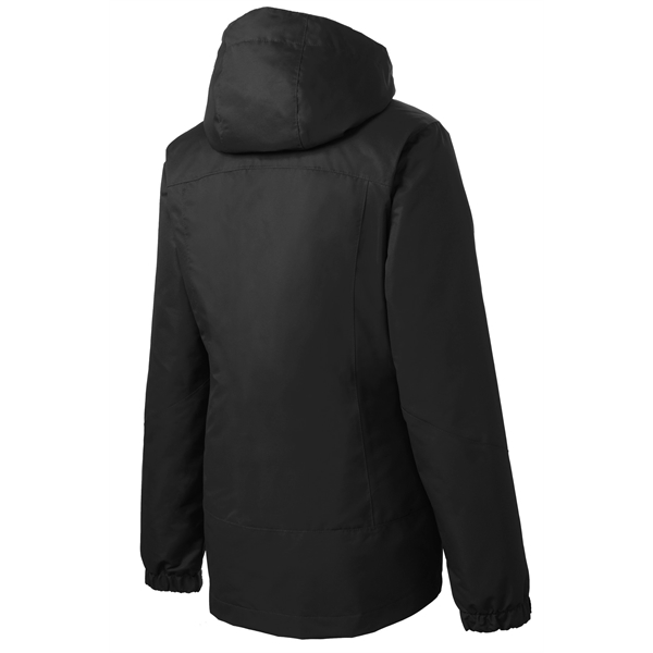 Port Authority Women's Vortex Waterproof 3-in-1 Jacket. - Port Authority Women's Vortex Waterproof 3-in-1 Jacket. - Image 4 of 20