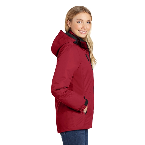 Port Authority Women's Vortex Waterproof 3-in-1 Jacket. - Port Authority Women's Vortex Waterproof 3-in-1 Jacket. - Image 7 of 20