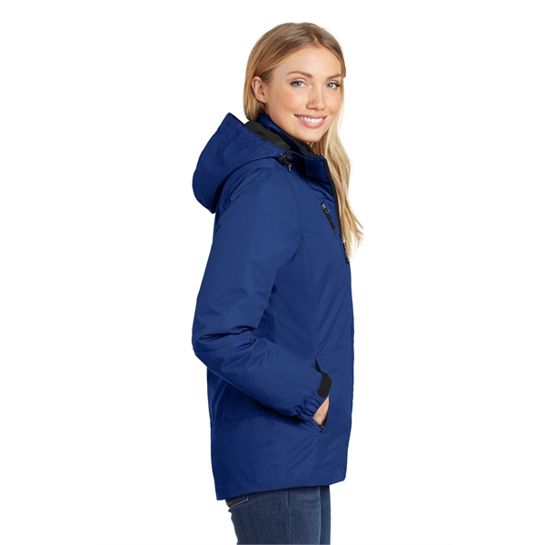 Port Authority Women's Vortex Waterproof 3-in-1 Jacket. - Port Authority Women's Vortex Waterproof 3-in-1 Jacket. - Image 12 of 20