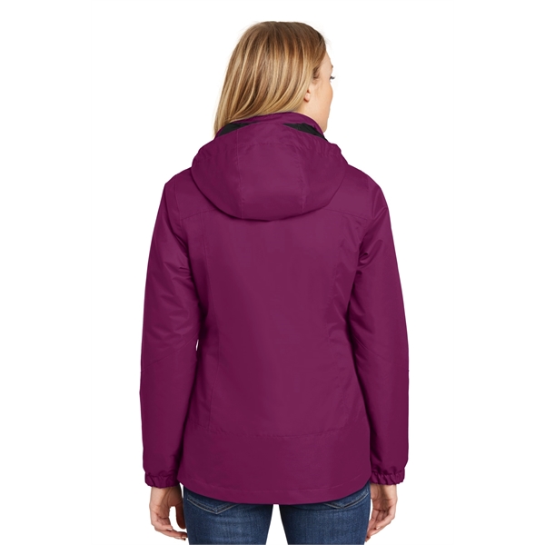 Port Authority Women's Vortex Waterproof 3-in-1 Jacket. - Port Authority Women's Vortex Waterproof 3-in-1 Jacket. - Image 16 of 20