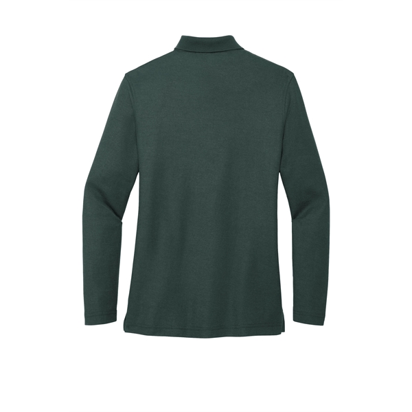 Port Authority Women's Silk Touch Long Sleeve Polo. - Port Authority Women's Silk Touch Long Sleeve Polo. - Image 45 of 45