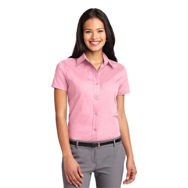 Port Authority Women's Short Sleeve Easy Care Shirt. - Port Authority Women's Short Sleeve Easy Care Shirt. - Image 112 of 150