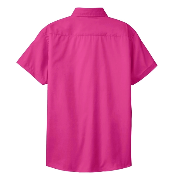 Port Authority Women's Short Sleeve Easy Care Shirt. - Port Authority Women's Short Sleeve Easy Care Shirt. - Image 47 of 150