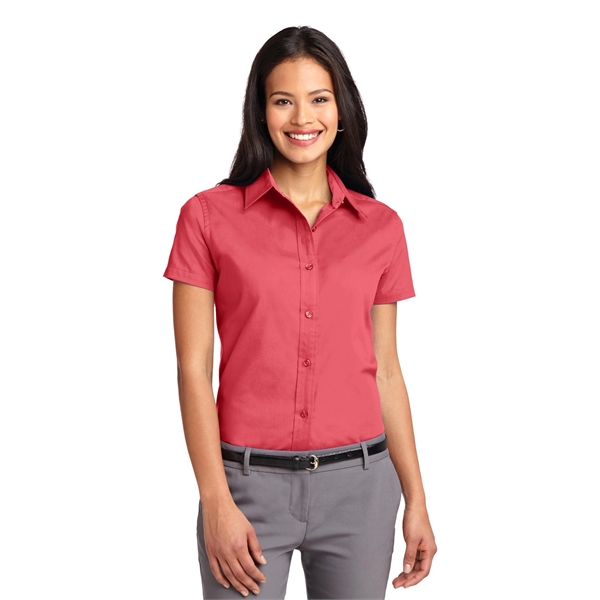 Port Authority Women's Short Sleeve Easy Care Shirt. - Port Authority Women's Short Sleeve Easy Care Shirt. - Image 122 of 150