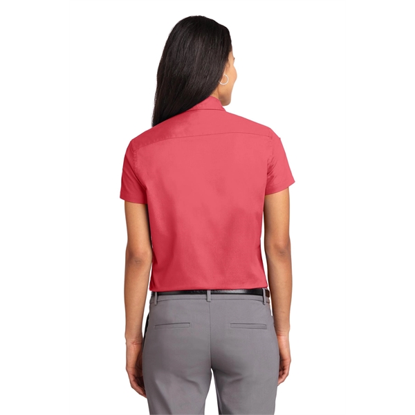 Port Authority Women's Short Sleeve Easy Care Shirt. - Port Authority Women's Short Sleeve Easy Care Shirt. - Image 70 of 150