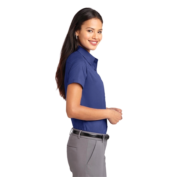 Port Authority Women's Short Sleeve Easy Care Shirt. - Port Authority Women's Short Sleeve Easy Care Shirt. - Image 75 of 150