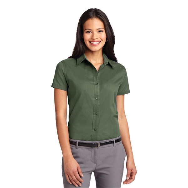 Port Authority Women's Short Sleeve Easy Care Shirt. - Port Authority Women's Short Sleeve Easy Care Shirt. - Image 124 of 150