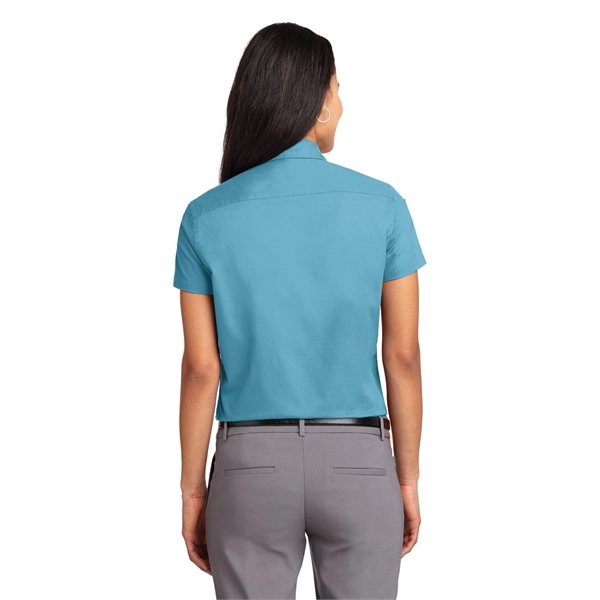 Port Authority Women's Short Sleeve Easy Care Shirt. - Port Authority Women's Short Sleeve Easy Care Shirt. - Image 90 of 150