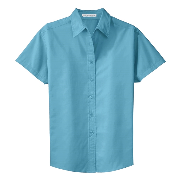 Port Authority Women's Short Sleeve Easy Care Shirt. - Port Authority Women's Short Sleeve Easy Care Shirt. - Image 92 of 150