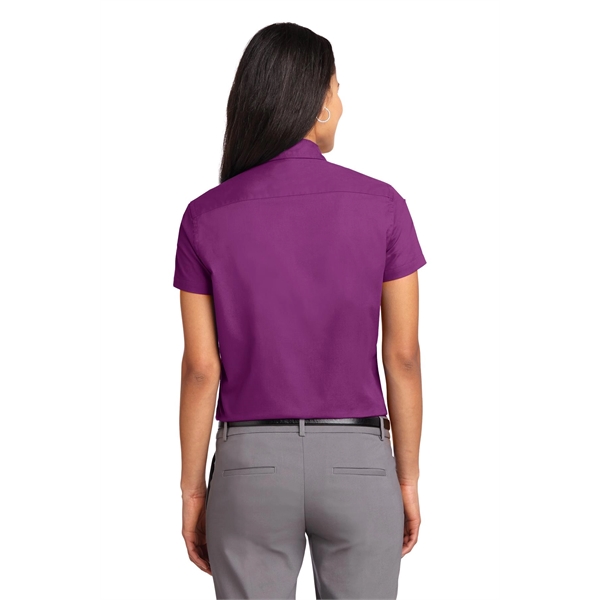 Port Authority Women's Short Sleeve Easy Care Shirt. - Port Authority Women's Short Sleeve Easy Care Shirt. - Image 110 of 150