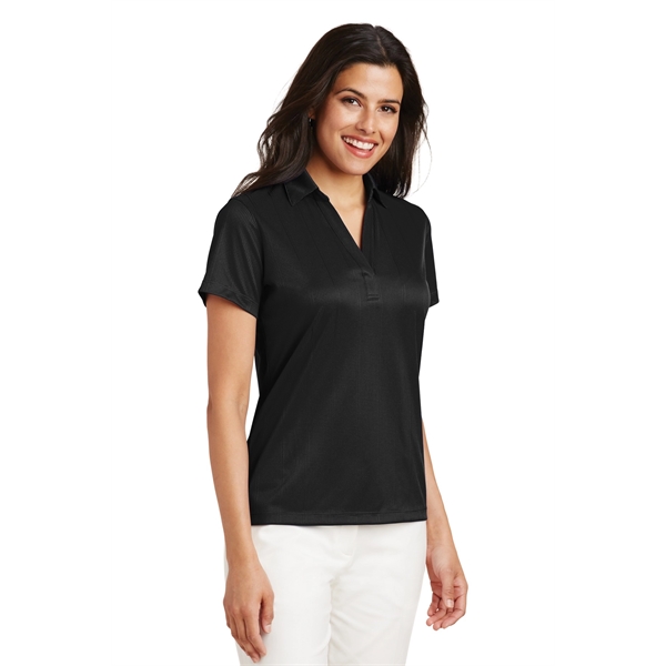 Port Authority Women's Performance Fine Jacquard Polo. - Port Authority Women's Performance Fine Jacquard Polo. - Image 3 of 55