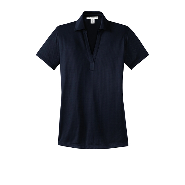 Port Authority Women's Performance Fine Jacquard Polo. - Port Authority Women's Performance Fine Jacquard Polo. - Image 14 of 55