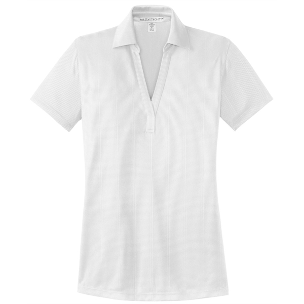 Port Authority Women's Performance Fine Jacquard Polo. - Port Authority Women's Performance Fine Jacquard Polo. - Image 18 of 55