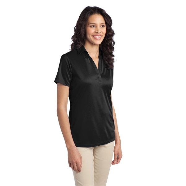 Port Authority Women's Silk Touch Performance Polo. - Port Authority Women's Silk Touch Performance Polo. - Image 3 of 99