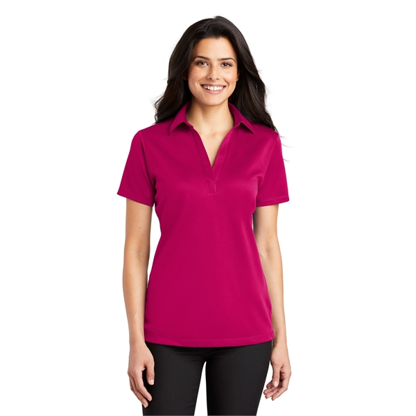 Port Authority Women's Silk Touch Performance Polo. - Port Authority Women's Silk Touch Performance Polo. - Image 91 of 99