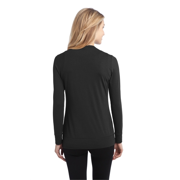 Port Authority Women's Concept Cardigan. - Port Authority Women's Concept Cardigan. - Image 2 of 10