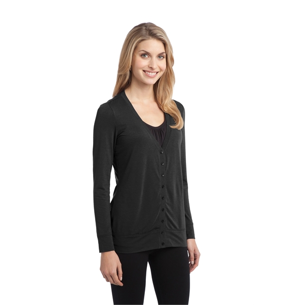 Port Authority Women's Concept Cardigan. - Port Authority Women's Concept Cardigan. - Image 4 of 10