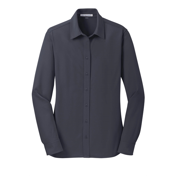 Port Authority Women's Dimension Knit Dress Shirt. - Port Authority Women's Dimension Knit Dress Shirt. - Image 0 of 25