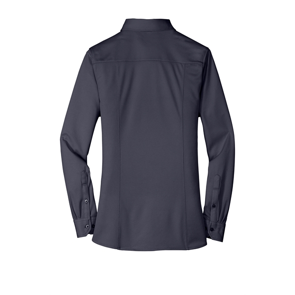 Port Authority Women's Dimension Knit Dress Shirt. - Port Authority Women's Dimension Knit Dress Shirt. - Image 5 of 25