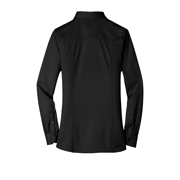 Port Authority Women's Dimension Knit Dress Shirt. - Port Authority Women's Dimension Knit Dress Shirt. - Image 9 of 25