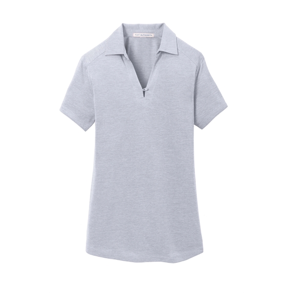 Port Authority Women's Digi Heather Performance Polo. - Port Authority Women's Digi Heather Performance Polo. - Image 13 of 19