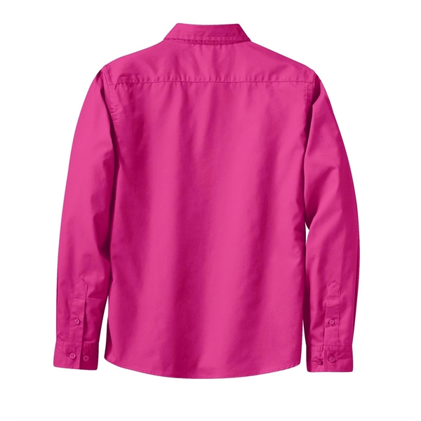 Port Authority Women's Long Sleeve Easy Care Shirt. - Port Authority Women's Long Sleeve Easy Care Shirt. - Image 48 of 153