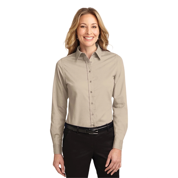 Port Authority Women's Long Sleeve Easy Care Shirt. - Port Authority Women's Long Sleeve Easy Care Shirt. - Image 54 of 153