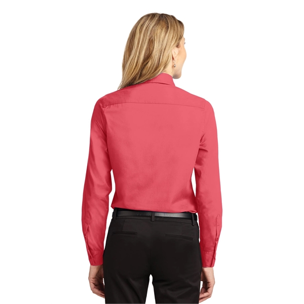 Port Authority Women's Long Sleeve Easy Care Shirt. - Port Authority Women's Long Sleeve Easy Care Shirt. - Image 80 of 153