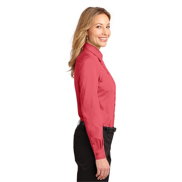 Port Authority Women's Long Sleeve Easy Care Shirt. - Port Authority Women's Long Sleeve Easy Care Shirt. - Image 81 of 153