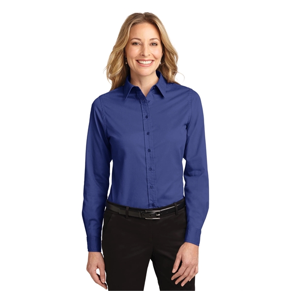 Port Authority Women's Long Sleeve Easy Care Shirt. - Port Authority Women's Long Sleeve Easy Care Shirt. - Image 84 of 153