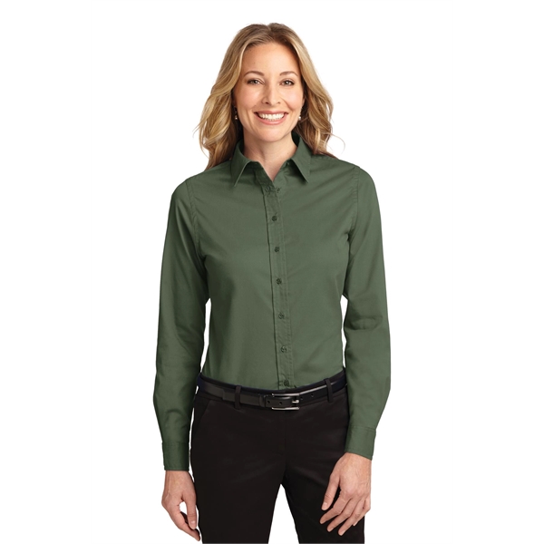 Port Authority Women's Long Sleeve Easy Care Shirt. - Port Authority Women's Long Sleeve Easy Care Shirt. - Image 97 of 153