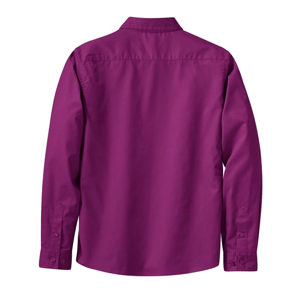 Port Authority Women's Long Sleeve Easy Care Shirt. - Port Authority Women's Long Sleeve Easy Care Shirt. - Image 125 of 153