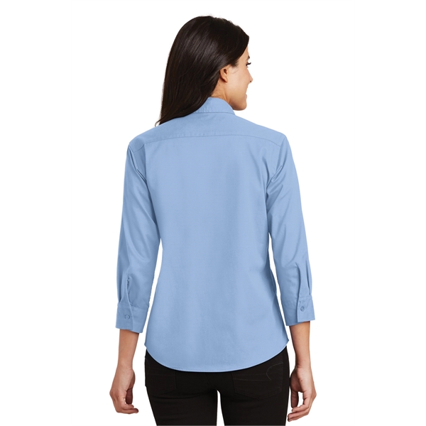 Port Authority Women's 3/4-Sleeve Easy Care Shirt. - Port Authority Women's 3/4-Sleeve Easy Care Shirt. - Image 30 of 40