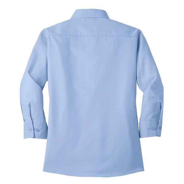 Port Authority Women's 3/4-Sleeve Easy Care Shirt. - Port Authority Women's 3/4-Sleeve Easy Care Shirt. - Image 8 of 40