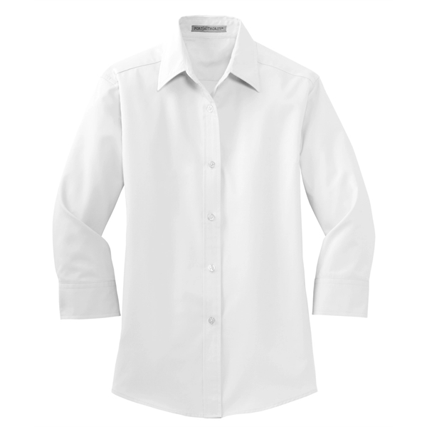 Port Authority Women's 3/4-Sleeve Easy Care Shirt. - Port Authority Women's 3/4-Sleeve Easy Care Shirt. - Image 23 of 40